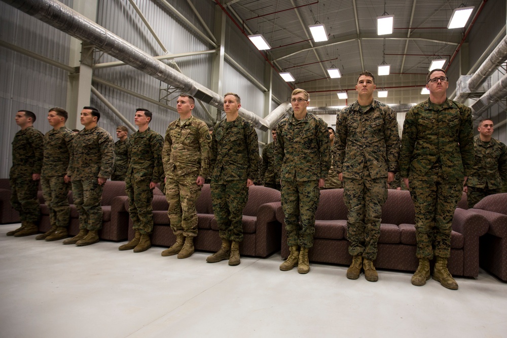 U.S. Marines, Sailors, and Soldiers graduate corporals course