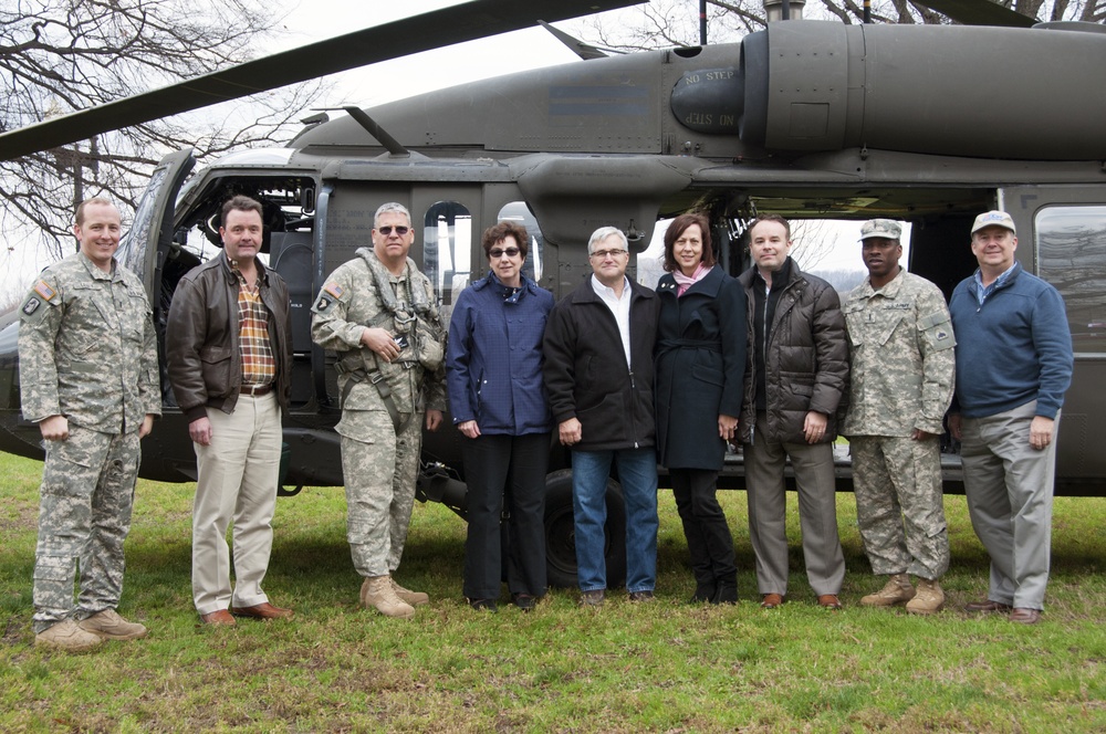 ESGR takes bosses for a flight over the District
