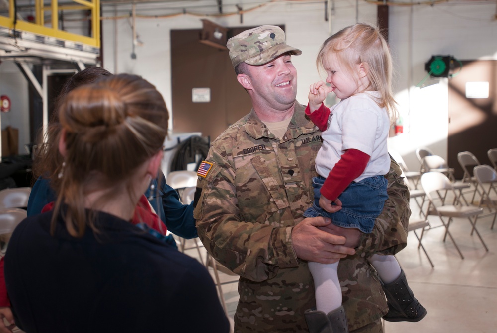 '(There’s no Place Like) Home for the Holidays' for these Guardsmen
