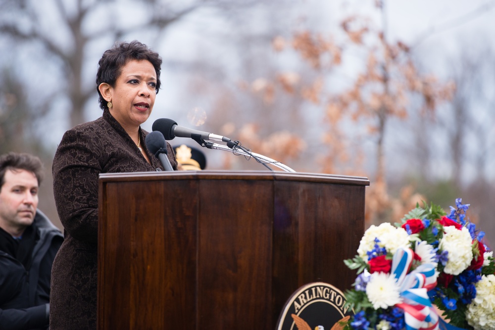 Pan Am Flight 103 memorial ceremony at Arlington National Cemetery