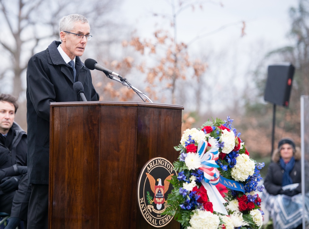 DVIDS Images Pan Am Flight 103 memorial ceremony at Arlington