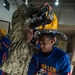 The Harlem Globetrotters visit Commander, Task Group 56.1