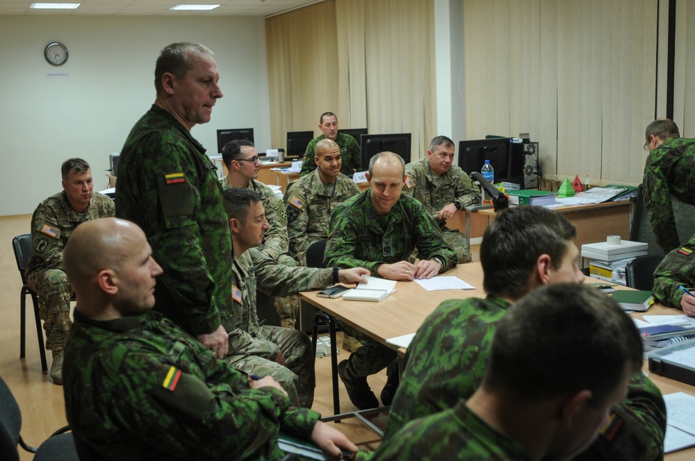 Lithuania Land Forces hosts Thunder Strike with US and Danish forces