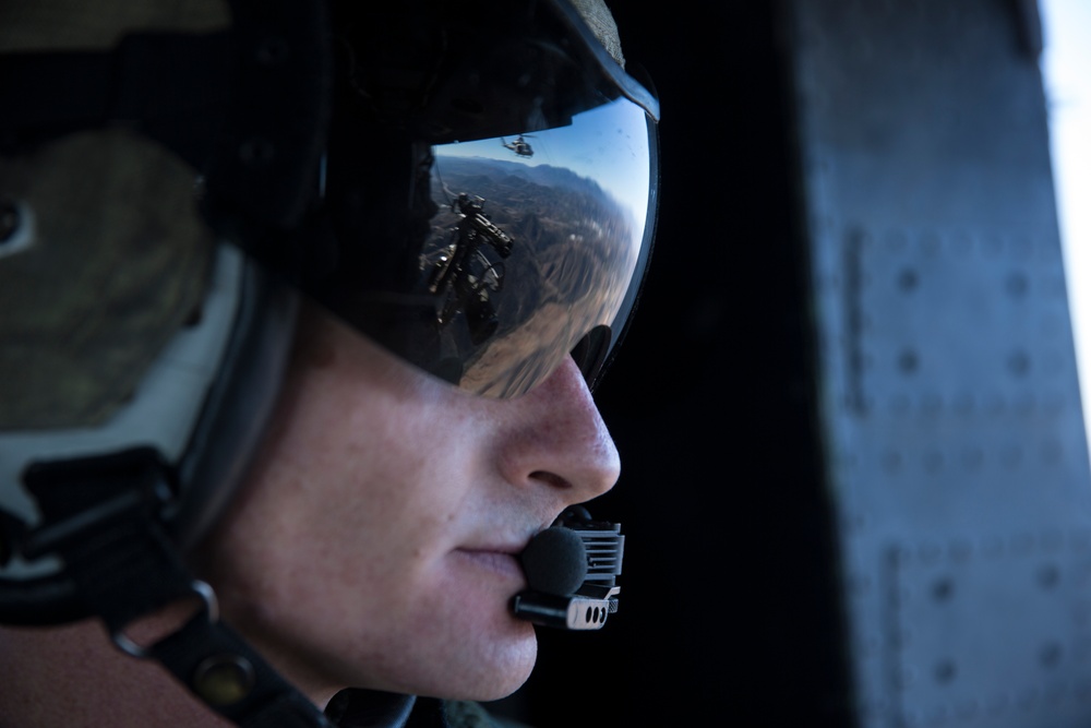 Students take the wheel: HMLAT-303 Marines train pilots, crew chiefs