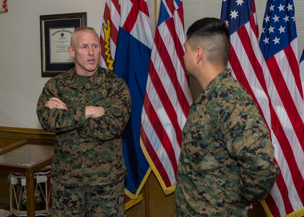 Sgt Diego Zarate Reenlistment Ceremony