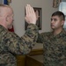 Sgt Diego Zarate Reenlistment Ceremony