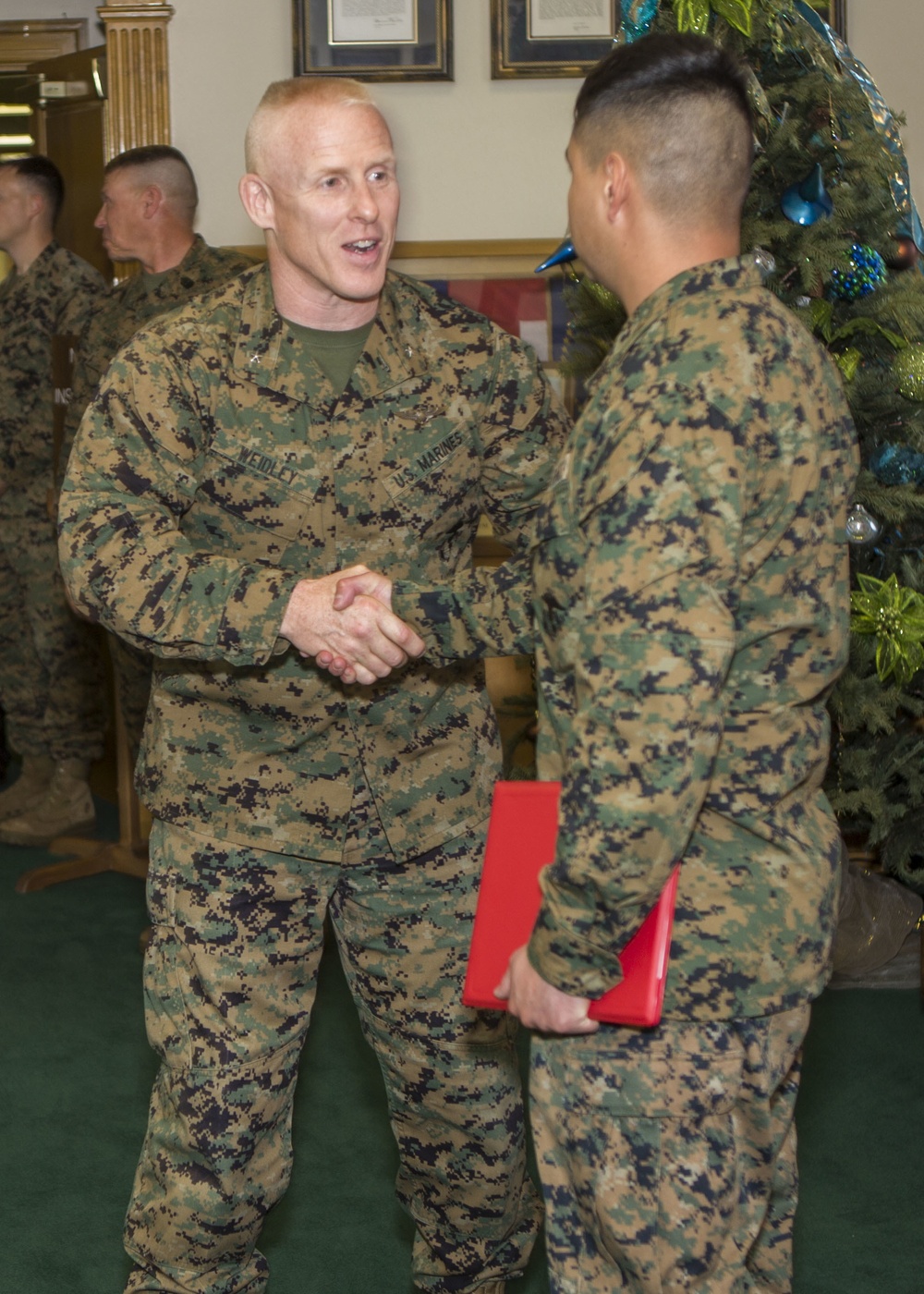 Sgt Diego Zarate Reenlistment Ceremony