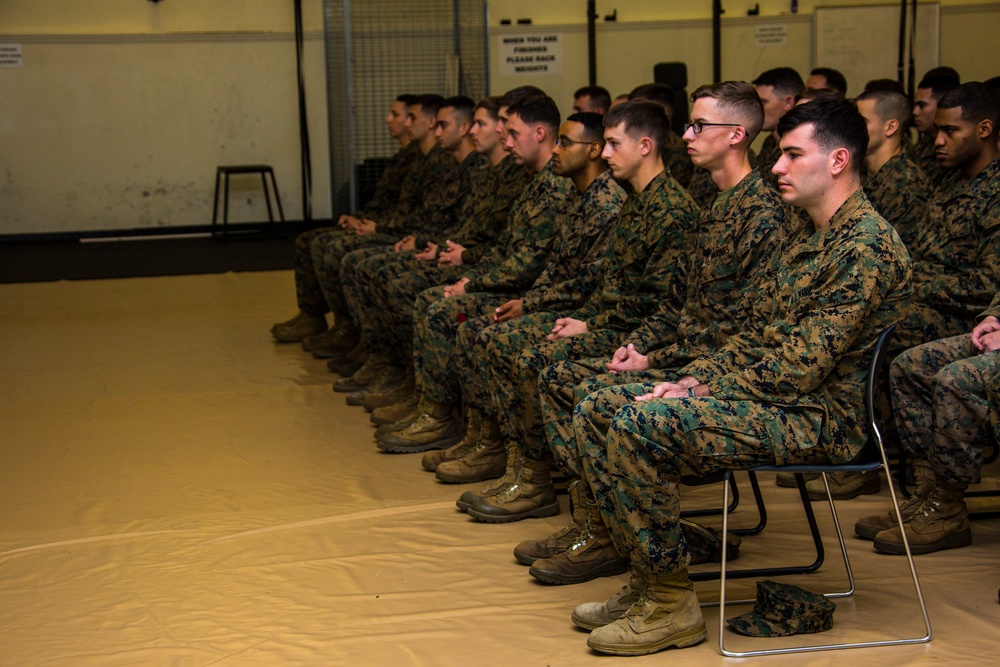 Combat Marksmanship Coaches Course Graduation Ceremony