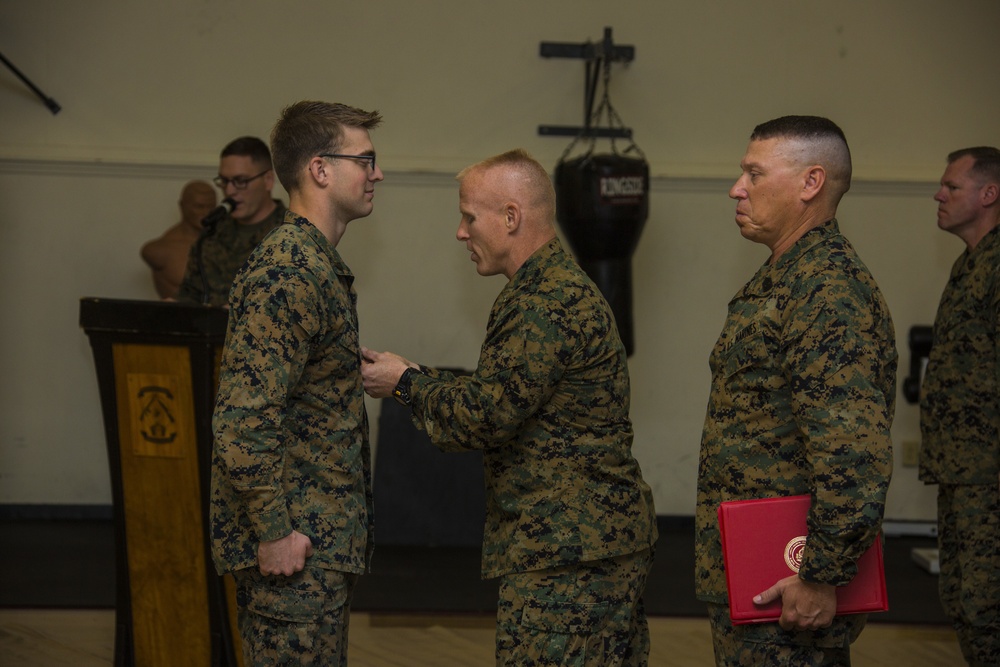 Combat Marksmanship Coaches Course Graduation Ceremony