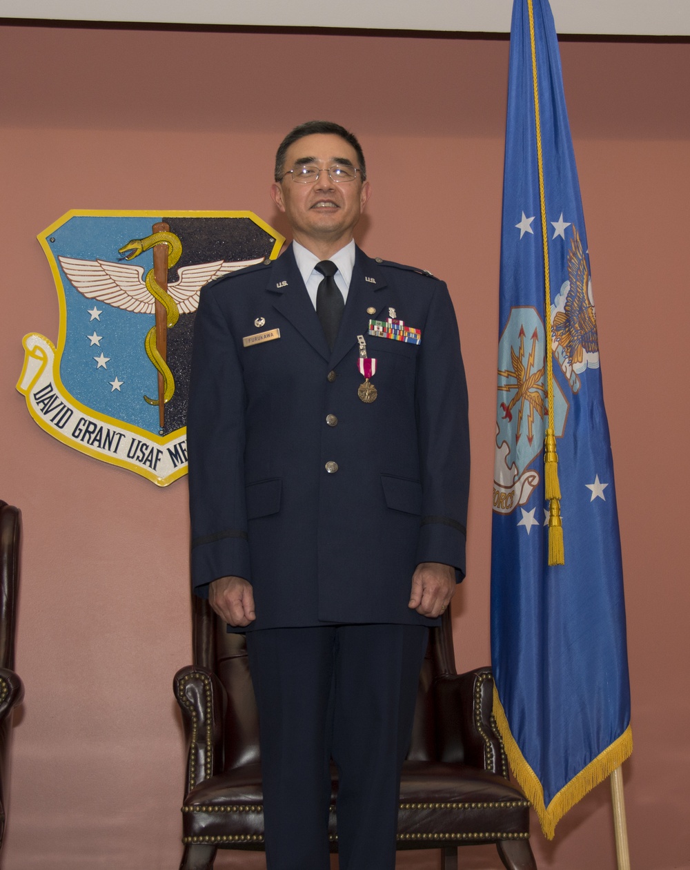 349th Aerospace Medicine Squadron commander retires