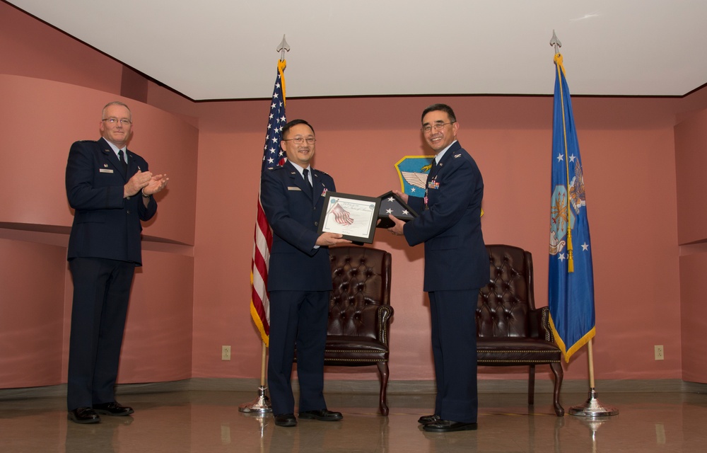 349th Aerospace Medicine Squadron commander retires