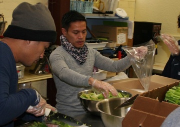 Naval Hospital Bremerton Sailors help provide for those in need