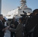 USS Omaha christening ceremony