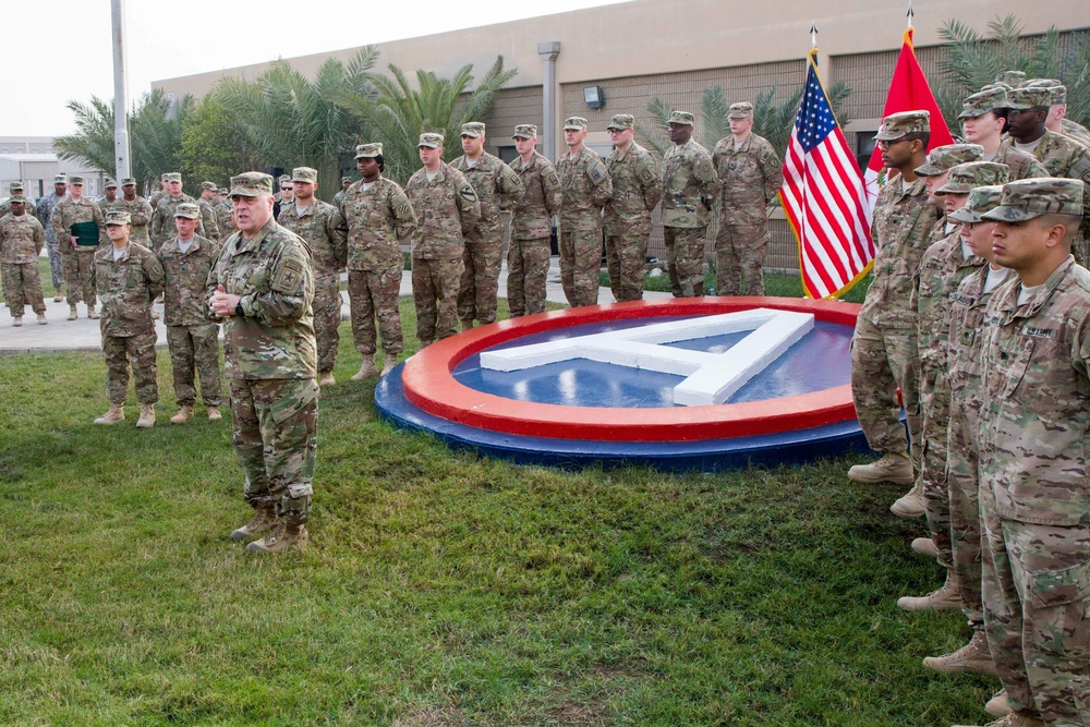 CSA Mass re-enlistment ceremony
