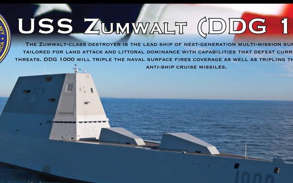 USS Zumwalt infographic