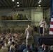 CMC and SgtMaj MC visit Marines and Sailors aboard the USS Kearsarge