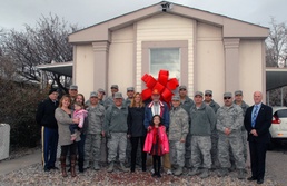 Home for the holidays: Vietnam veteran receives home from members of New Mexico Air National Guard