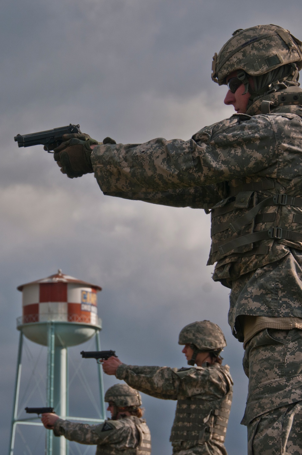 Soldiers train at Camp Perry Joint Training Center