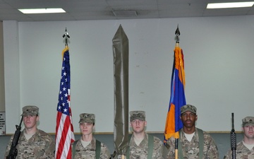 1108th to 1109th TASMG conduct transfer of authority ceremony