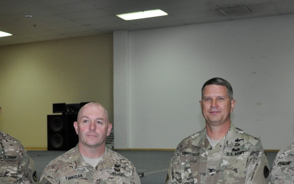1108th to 1109th TASMG transfer of authority ceremony