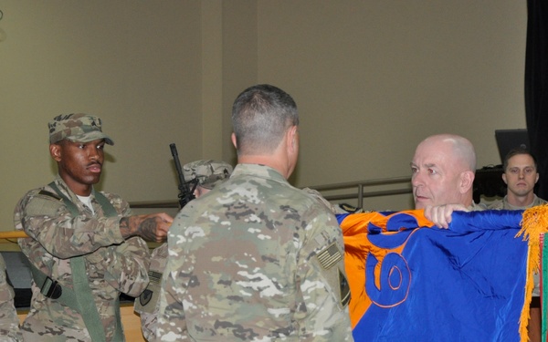1108th to 1109th TASMG transfer of authority ceremony