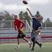 Camp Pendleton Marines play tag football