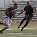 Camp Pendleton Marines play tag football