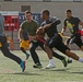 Camp Pendleton Marines play tag football