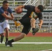 Camp Pendleton Marines play tag football