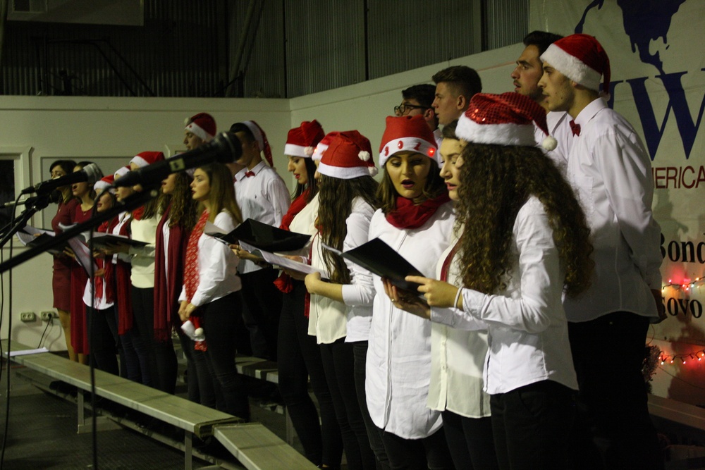 Ferizaj Children’s Choir celebrates Christmas with Soldiers in Kosovo