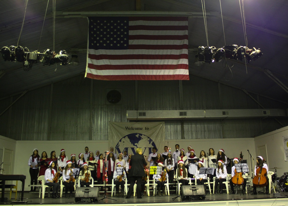Ferizaj Children’s Choir celebrates Christmas with Soldiers in Kosovo