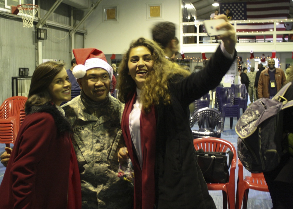 Ferizaj Children’s Choir celebrates Christmas with Soldiers in Kosovo
