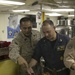 Marines and Sailors celebrate Christmas aboard the USS Arlington (LPD-24)