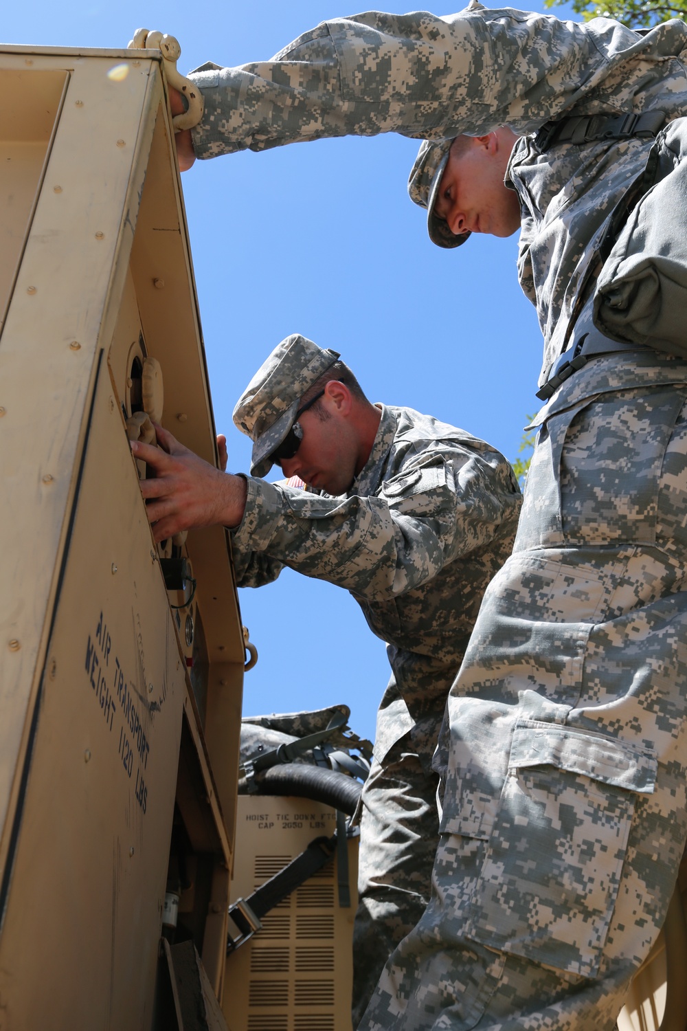 Missouri Guard Chemical Company trains to keep troops, equipment safe