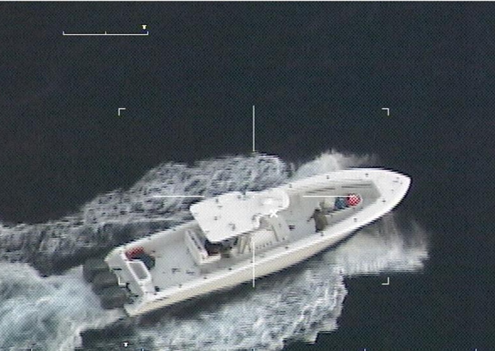 Coast Guard apprehends 3 suspects after 20-hour pursuit