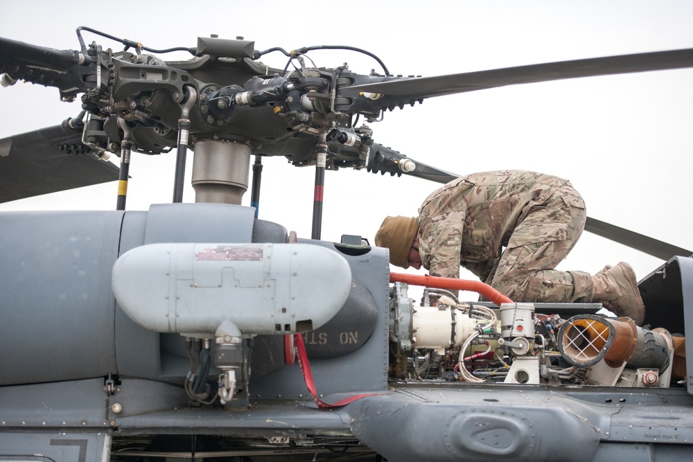 455 EAMXS keeps HH-60 ready at moment's notice