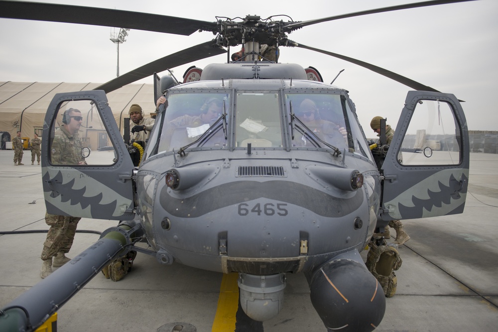 455 EAMXS keeps HH-60 ready at moment's notice