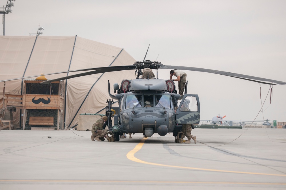 455 EAMXS keeps HH-60 ready at moment's notice