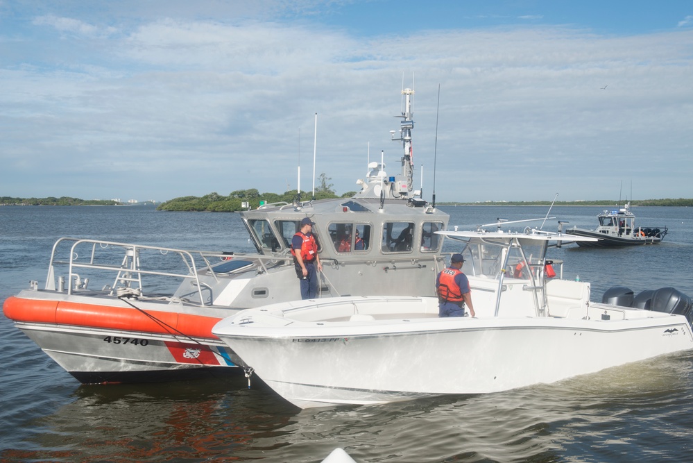 Coast Guard apprehends 3 suspects after 20-hour pursuit