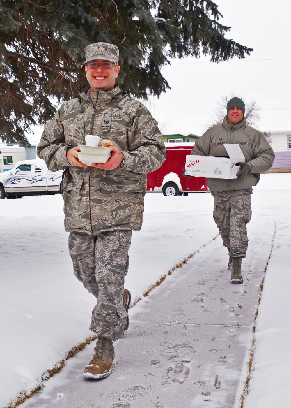 Airmen end year delivering holiday cheer