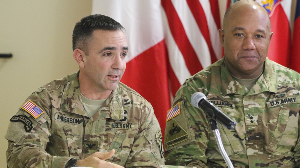 Vicenza military leaders engage local media