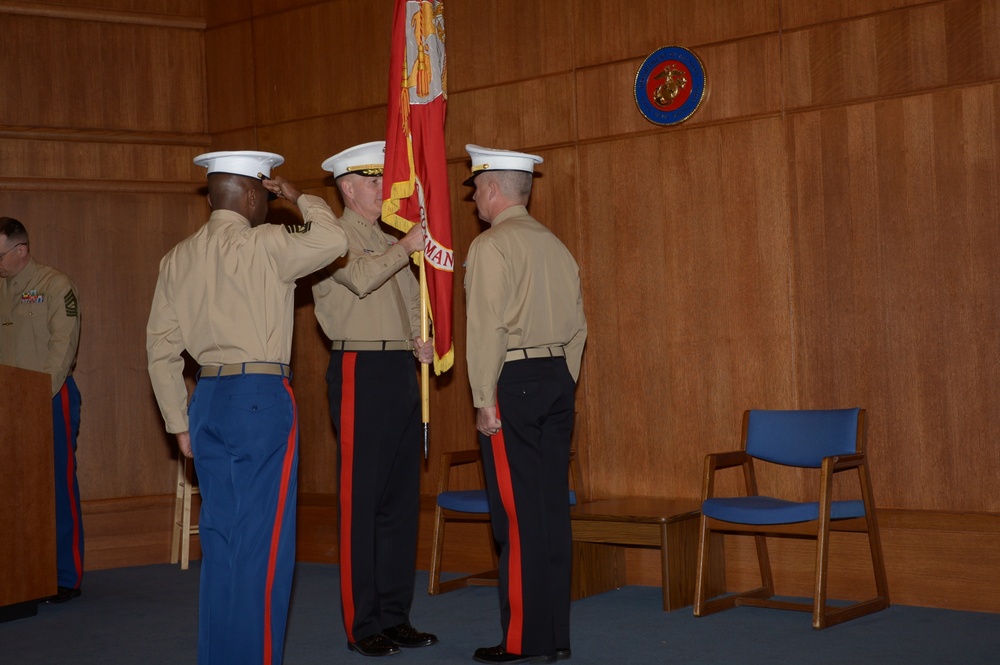 Brig. Gen. Paul Kennedy assumes command of Marine Corps Recruiting Command