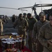 Marines and Sailors relax during a Steel Picnic event in the Red Sea