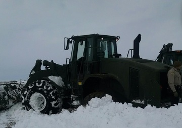 Southwest Blizzard 2015 - New Mexico National Guard response
