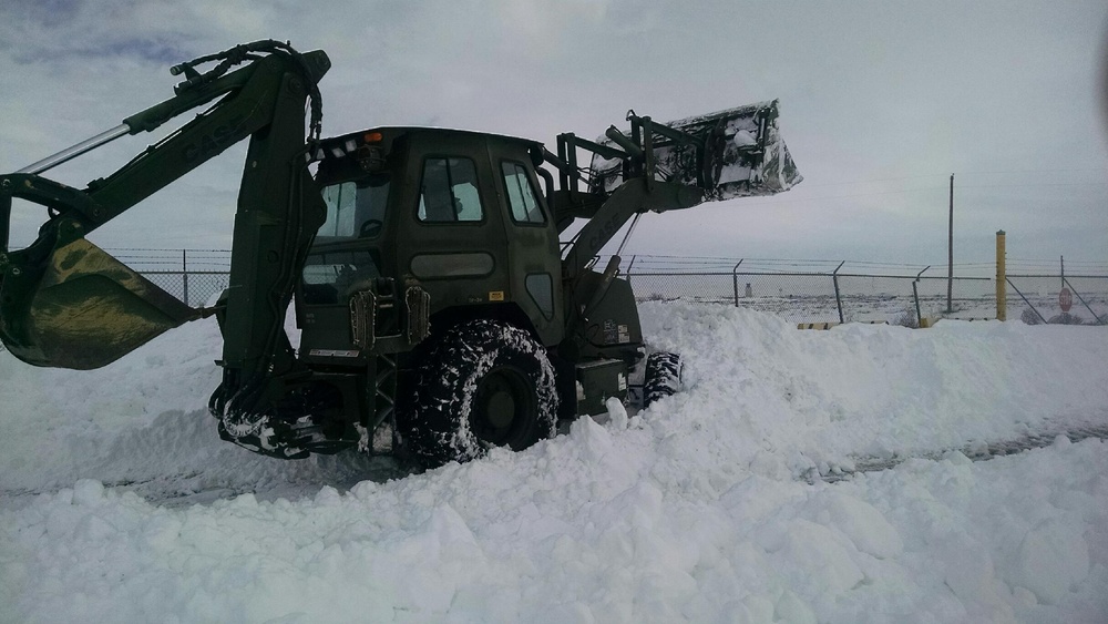 Southwest Blizzard 2015 - New Mexico National Guard Response