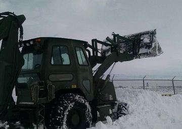 Southwest Blizzard 2015 - New Mexico National Guard Response