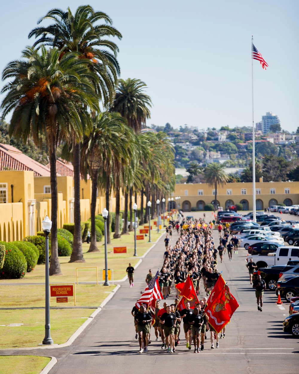 MCRD San Diego Birthday Run