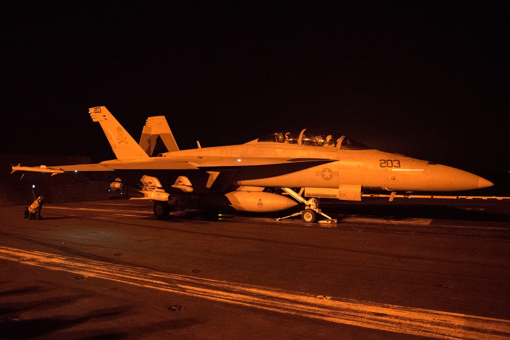 Jolly Rogers aboard USS Harry S. Truman