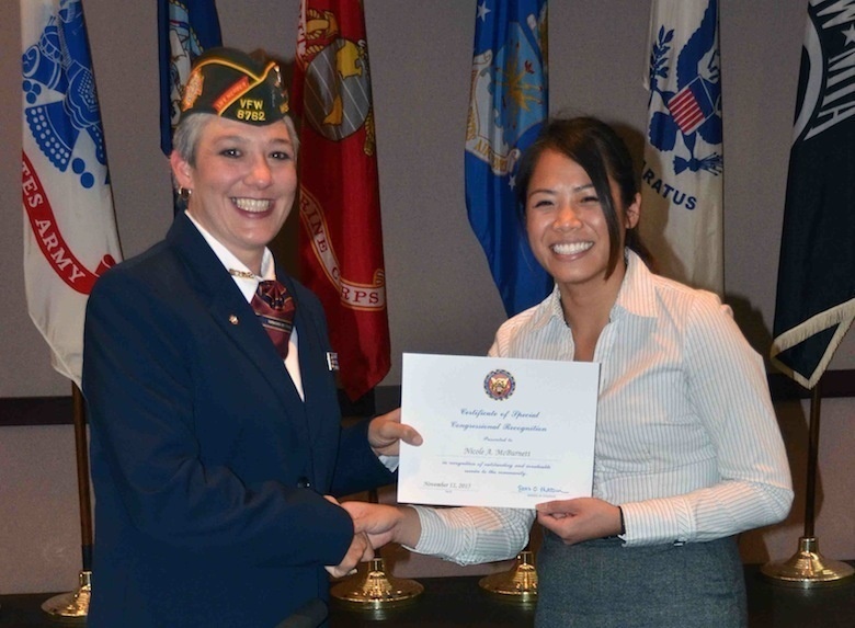 Sacramento VFW Post names first female commander since 1946