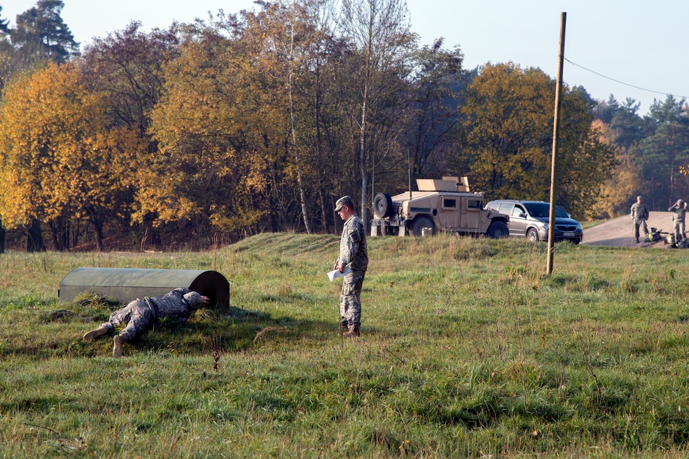 554th Military Police Company competition